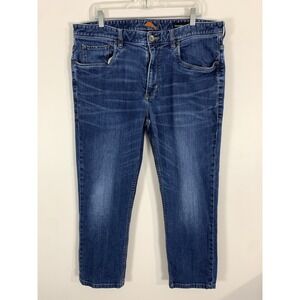 Tommy Bahama Jeans Carmel Vintage Men's 38x29 Straight Leg Red Selvedge Denim